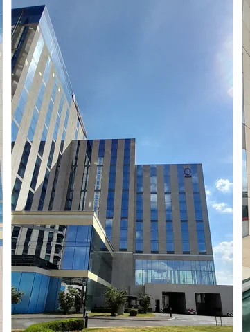 Greenwich Peninsula Hotel and apartment complex